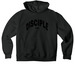 Vintage Black Disciple Hoodie, a Vintage Black Premium Heavyweight Pullover Hoodie