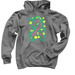 Get Checked - Temermeru, a Charcoal Pullover Hoodie