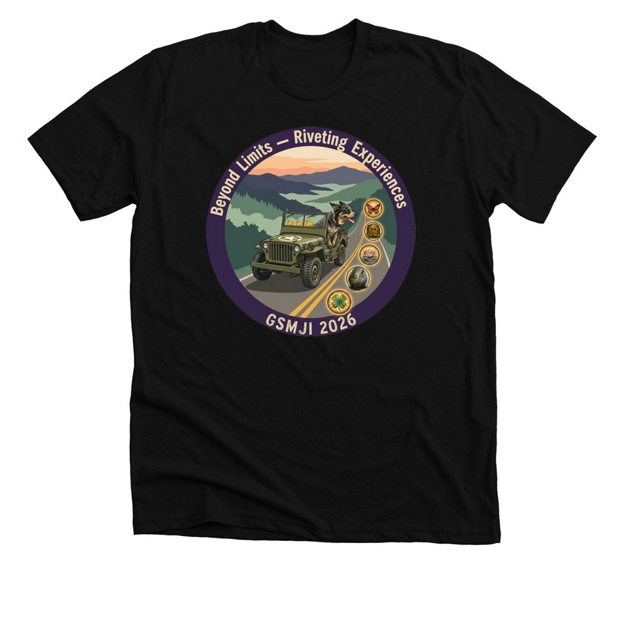 Every mile. Every pause. Every moment&nbsp;, a Solid Black Blend Premium Unisex Tee
