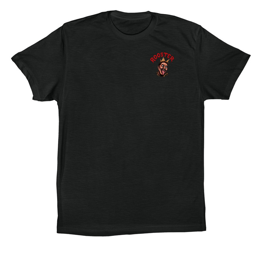ROOSTER MERCH, a Vintage Black Premium Cotton Tee