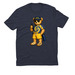 Camp Bear, a Rebel Blue Allmade Eco Triblend Unisex Tee