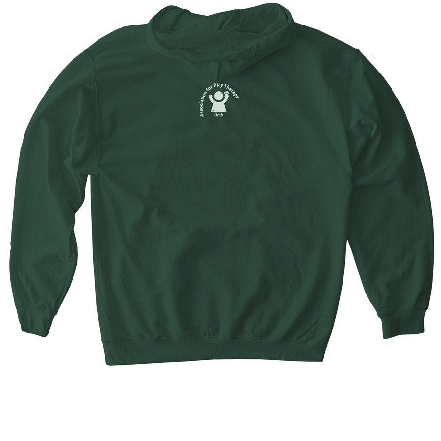 UAPT Annual Conference 2026, a Forest Green Softstyle Pullover Hoodie (back-view)