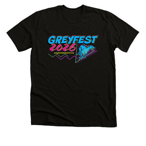 GreyFest 2026, a Solid Black Blend Premium Unisex Tee