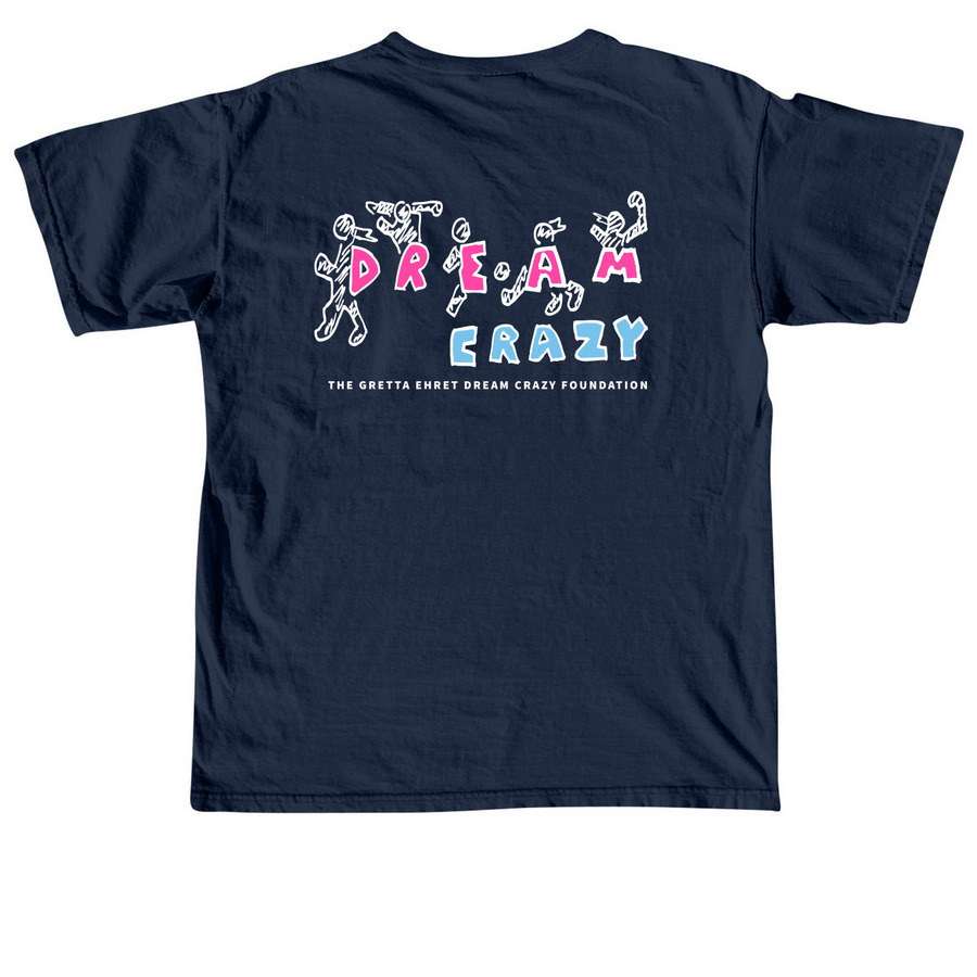 SCHFH 2026, a True Navy Comfort Colors Unisex Tee (back-view)