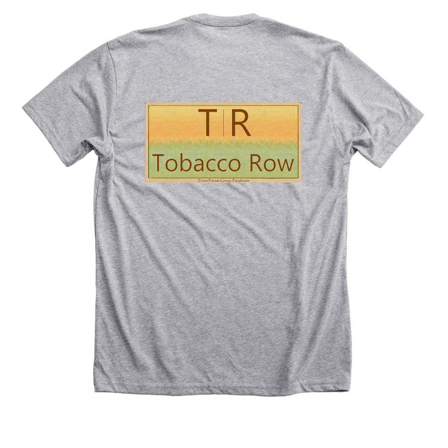 tr dm shirt, a Athletic Heather Premium Unisex Tee (back-view)
