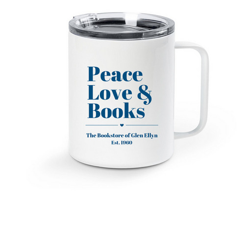 Travel Mug, a White Stainless Steel Travel Mug