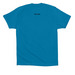 BOOKSMAXXING, a Electric Blue Premium Cotton Tee (back-view)