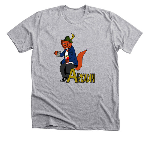 Foxy Bevo, a Athletic Heather Premium Unisex Tee