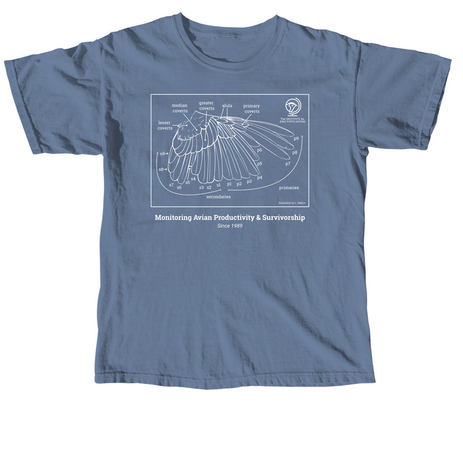 Support IBP and the MAPS program, a Blue Jean Comfort Colors Unisex Tee