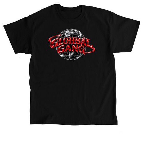 GLOHBAL GANG APPAREL, a Black Classic Unisex Tee