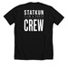 Standard Issue Work Uniform&nbsp;, a Solid Black Blend Premium Unisex Tee (back-view)