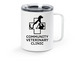 Community Vet Clinic Insulated Mug, a White Stainless Steel Travel Mug