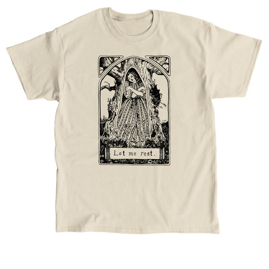 Let Me Rest, a Sand Classic Unisex Tee