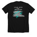 Gospel Grace Men?s Ministry, a Solid Black Blend Premium Unisex Tee (back-view)