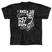 i love my wet rat son, a Black Classic Tie Dye Tee (back-view)
