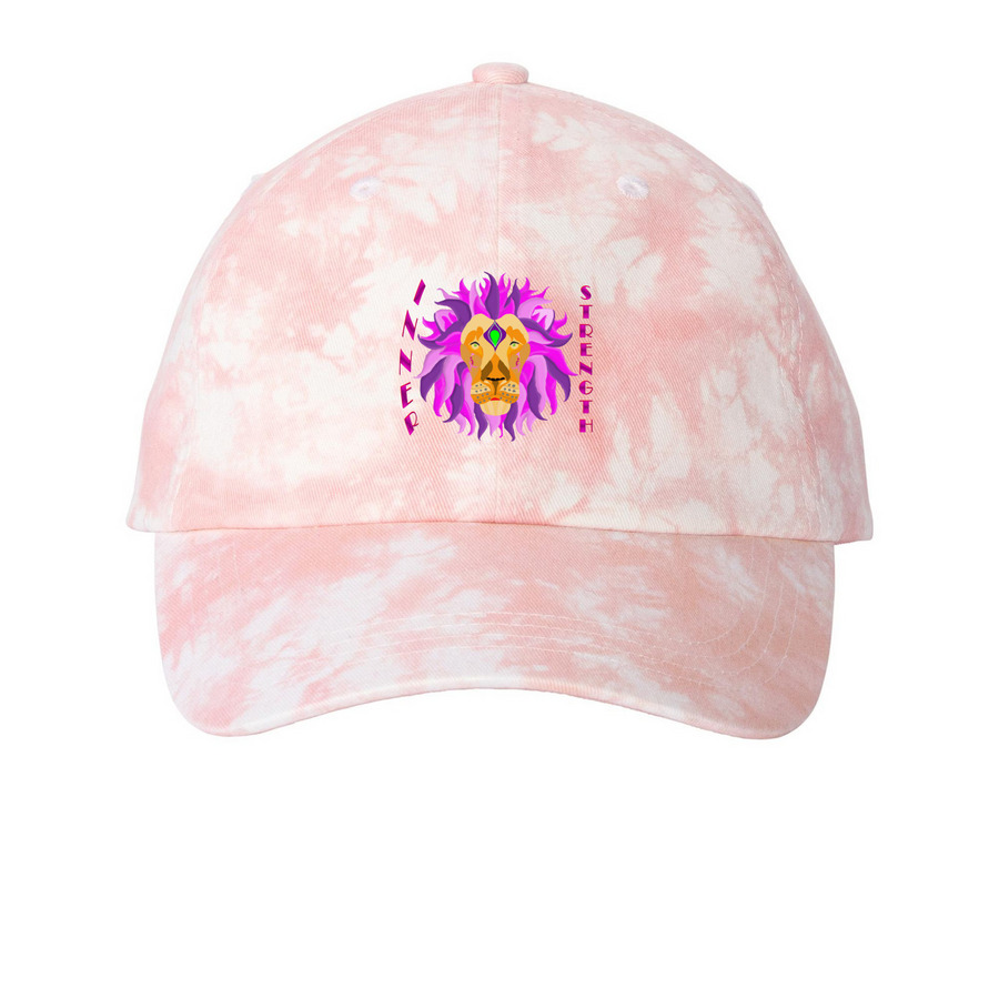 SGK&nbsp; 3-Day Walk, a Light Pink Printed Tie Dye Baseball Hat