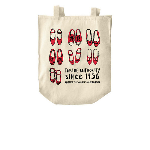 Taking Authority Since 1956 Tote, a Natural Over-the-Shoulder Shopping Tote Bag