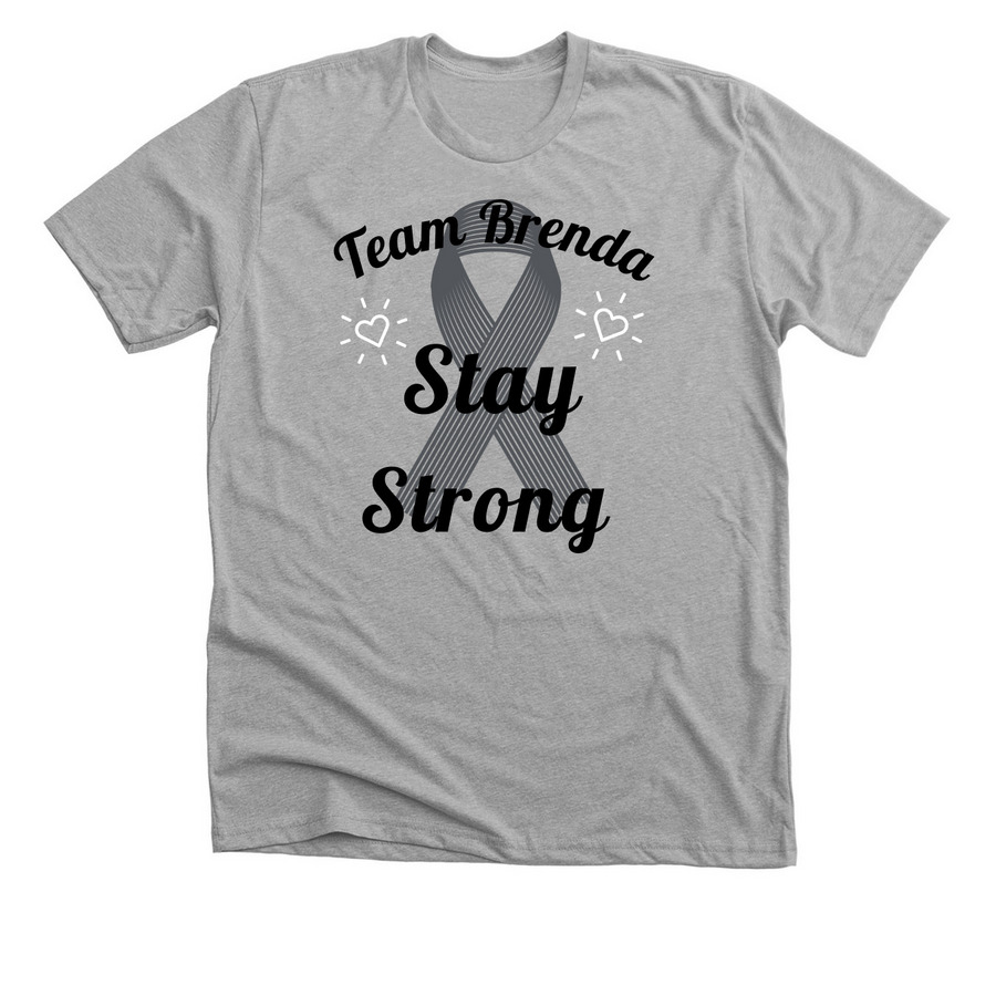 Team Brenda, a Athletic Heather Premium Unisex Tee