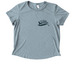 World Whale Film Festival, a I Like You Blue Allmade Eco Triblend Women?s Scoop Neck Tee