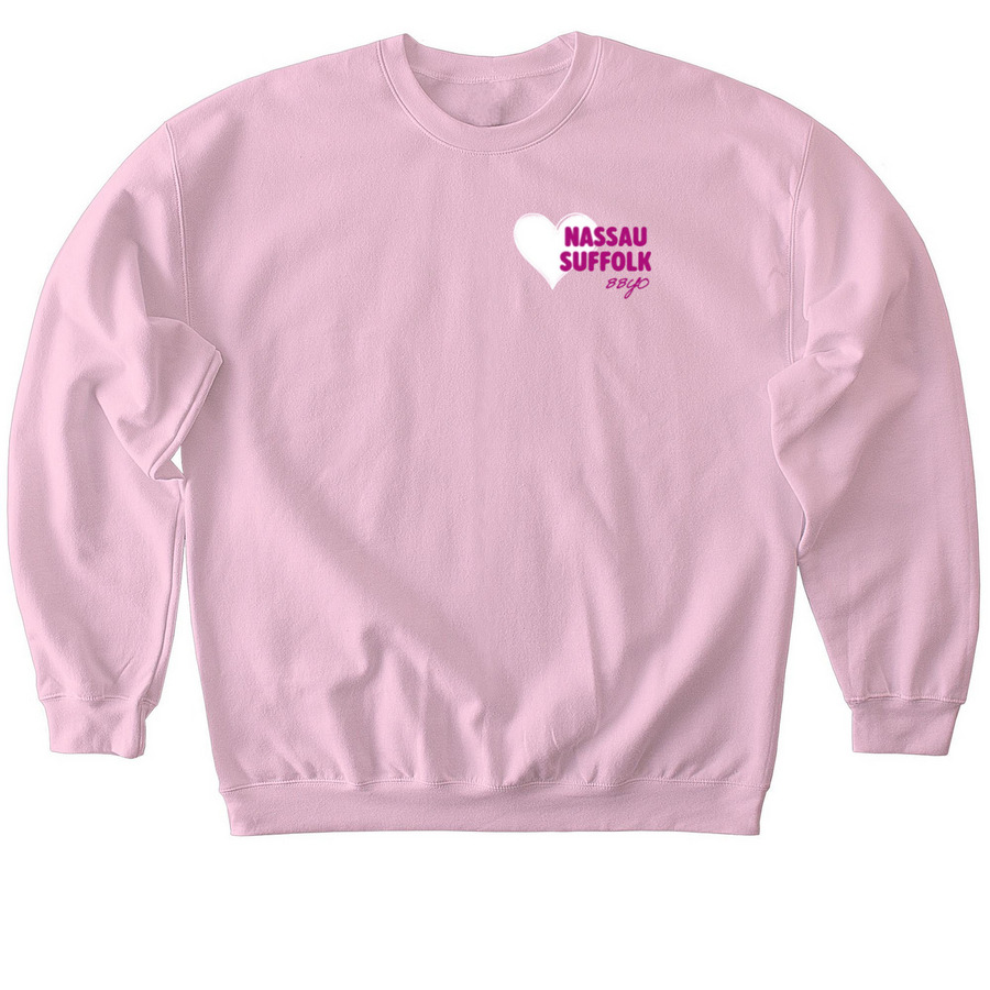 Integrity BBG Shuk, a Light Pink Softstyle Crewneck Sweatshirt