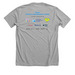 2026 Trach Wk:Trach It Til You Make It (Blue), a Athletic Heather Premium Unisex Tee (back-view)
