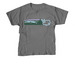 Hudson Area Library SPOUT & Riverscape Shirts, a Charcoal Youth Unisex Tee