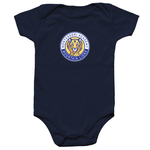 NIDO: MAC Spirit Store, a Navy Infant Onesie