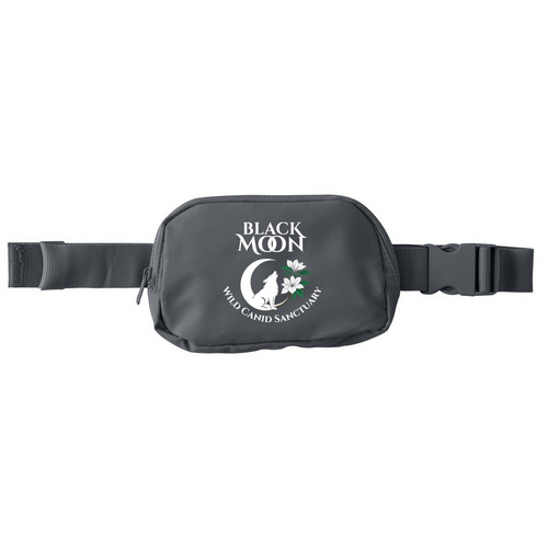 The Black Moon Matte Hip Pack, a Storm Grey Matte Hip Pack