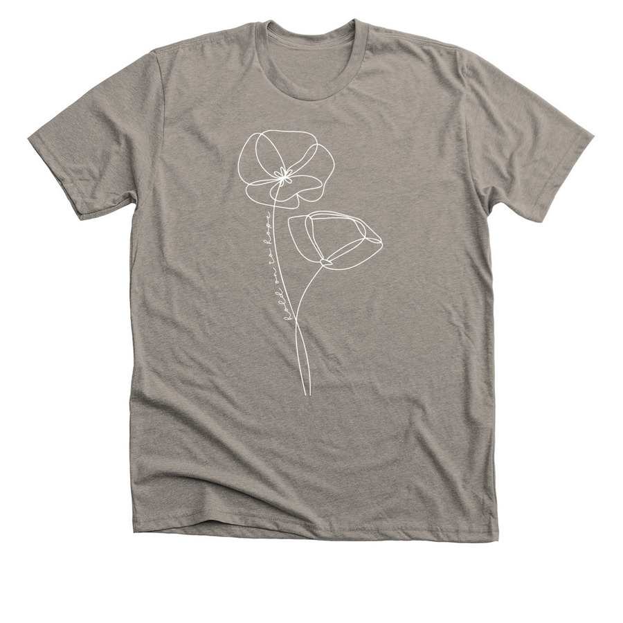 Hold On To Hope, a Heather Stone Premium Unisex Tee
