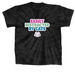 Easily Distracted by Cats, a Black Classic Tie Dye Tee
