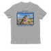 Palomarin Field Station's 60th Anniversary!, a Granite Grey Heather Allmade Organic Cotton Unisex Tee