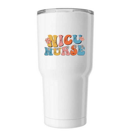 NICU tumbler, a White Insulated Tumbler