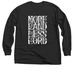 MORE LAND LESS LORD, a Black Classic Long Sleeve Tee