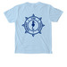 Relentless Positivity Pocket Tees, a Chambray Comfort Colors Pocket Tee (back-view)