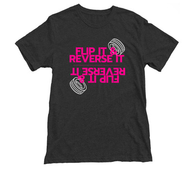 Team Flip It & Reverse It, a Vintage Black Triblend Unisex Tee