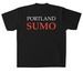 OG 2.0 Left Chest + Text on Back, a Black Heavyweight Garment Dye Tee (back-view)