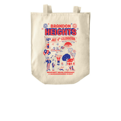 Tote, a Natural Over-the-Shoulder Shopping Tote Bag