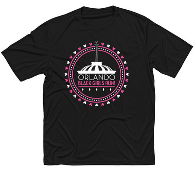 Black Girls RUN! Orlando, a Black Classic Performance Tee