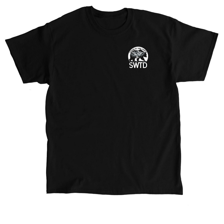 SWTD Training Team 5.0, a Black Classic Unisex Tee