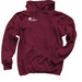 Adult Hoodie, a Maroon Pullover Hoodie