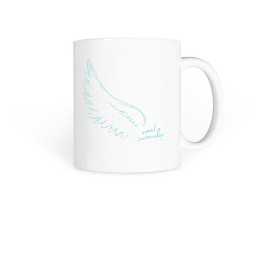 Lyric Collection:&nbsp;Sweet surrender, a White Coffee Mug