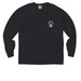Pocket = Purpose, a Black Comfort Colors Long Sleeve Pocket Tee