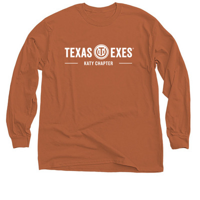 Burnt Orange, a Texas Orange Classic Long Sleeve Tee