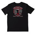 Senior Football Roster, a Black Nike Dri-FIT Jersey Blend Performance Tee (back-view)