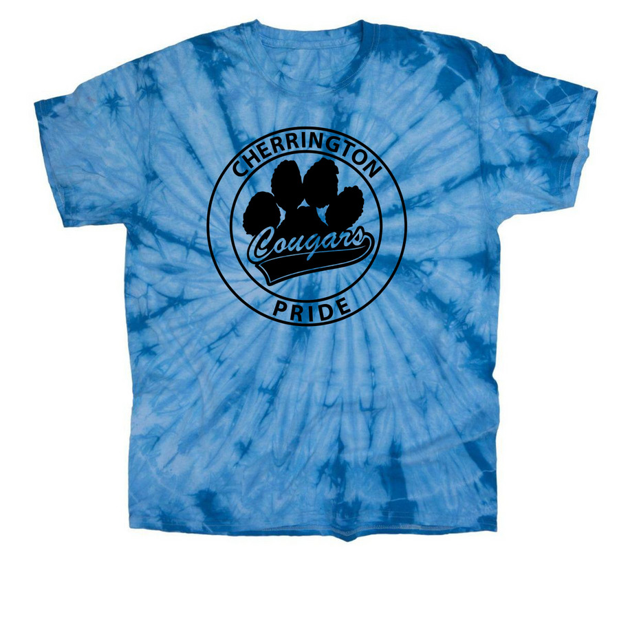 Tie Dye, a Baby Blue Classic Tie Dye Tee