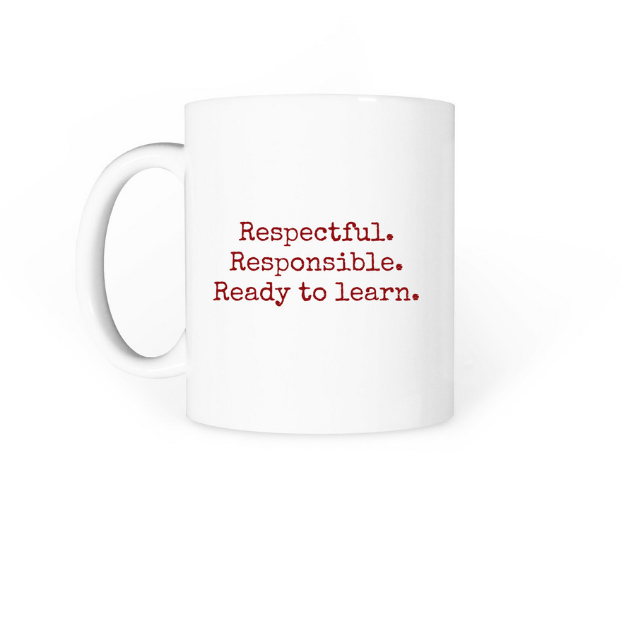 Cook Wiss HSA 3 Rs Mug, a White Coffee Mug (back-view)