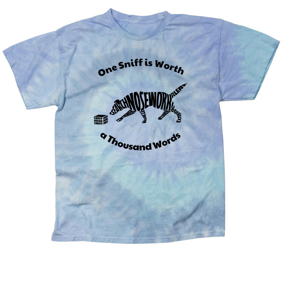Nose work&nbsp; shirt, a Lagoon Classic Tie Dye Tee