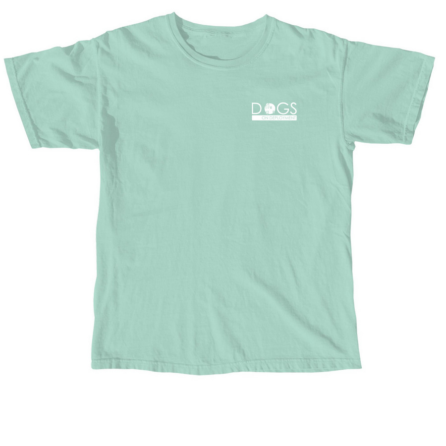 2016 DoD Mascot, Belle T634, a Chalky Mint Comfort Colors Unisex Tee