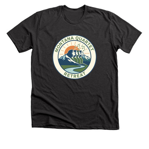 Logo Tees, a Dark Grey Heather Premium Unisex Tee