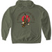SUPPORT CTRD: BRUTALS STYLE!, a Military Green Gildan Softstyle Pullover Hoodie
